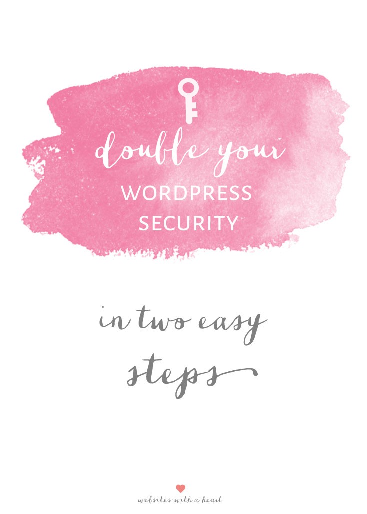 Double your wordpress security in 2 easy steps