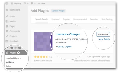 install username changer install username changer