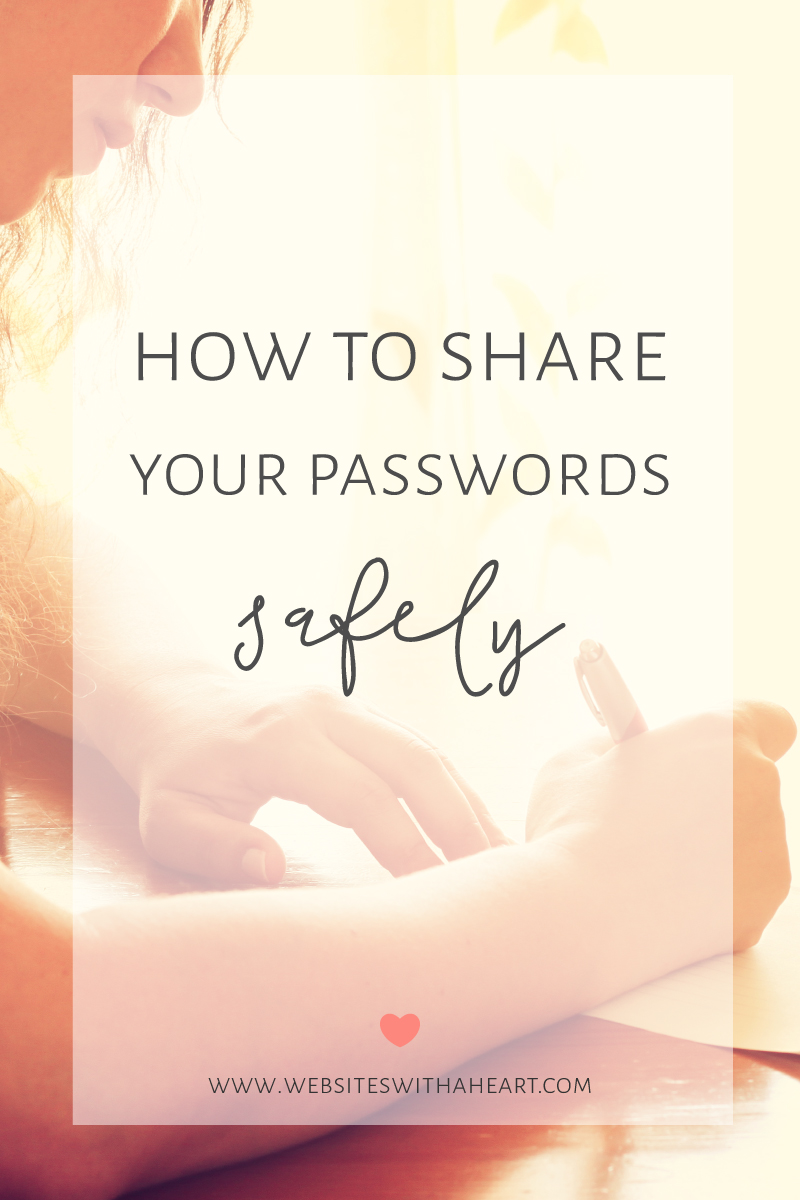 How to share passwords safely by email
