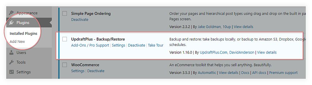 UpdraftPlus Backup and Restore Plugin